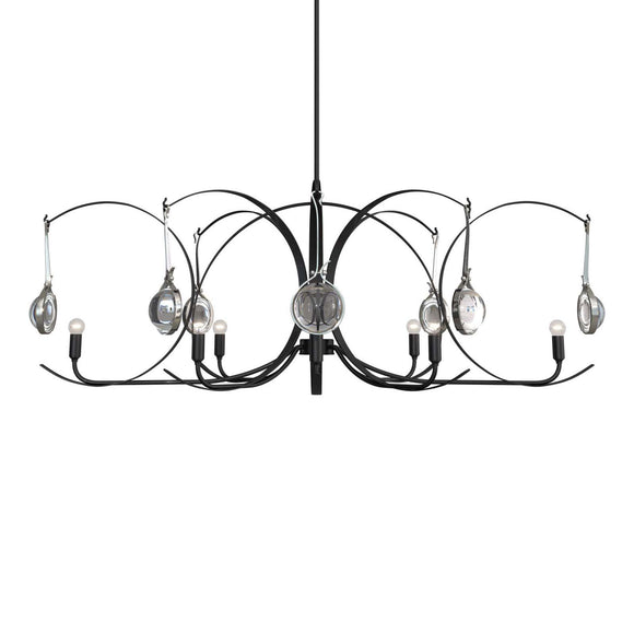 Optic Oval Pendant Light