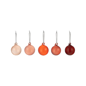 Glass Ball Ornament (Set of 5)