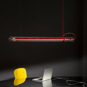 Tubular Linear LED Pendant Light