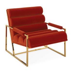 Channeled Goldfinger Lounge Chair