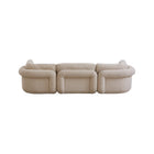 Pompidou Modular 4-Piece Sectional with Ottoman