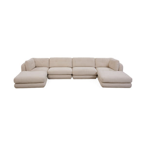 Pompidou Modular 6-Piece Sectional with Ottoman