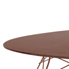 Glossy Outdoor Oval Dining Table