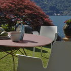 Glossy Outdoor Oval Dining Table