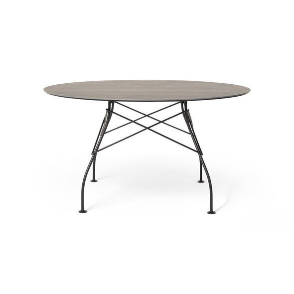 Glossy Outdoor Round Dining Table