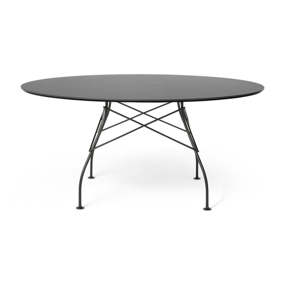 Glossy Outdoor Round Dining Table