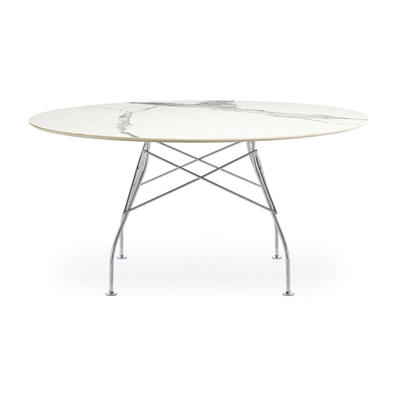 Glossy Round Dining Table