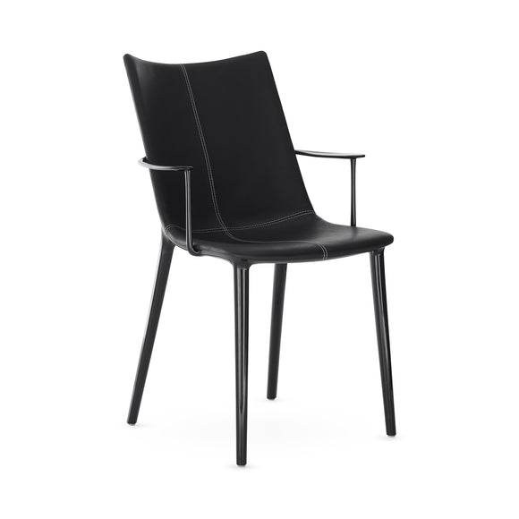 H.H.H. Leather Dining Armchair