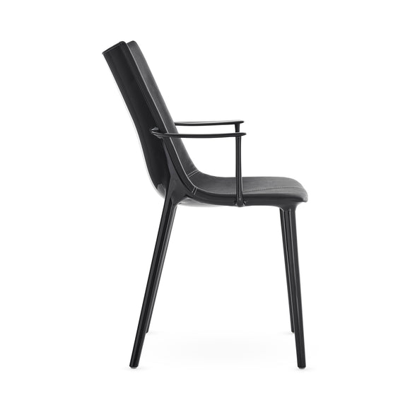 H.H.H. Leather Dining Armchair