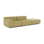 Plastics Outdoor Liberty 2-Seater Sofa with Pouf