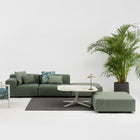 Plastics Outdoor Liberty 2-Seater Sofa with Pouf