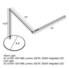 Z-Bar LED Desk Lamp