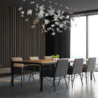 Dancing Leaves Oval Chandelier