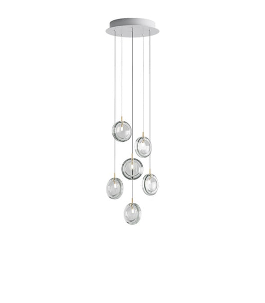 Lens Round LED Chandelier