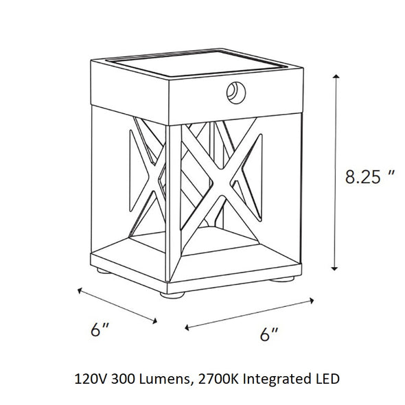 Soho Solar Outdoor Table Lamp