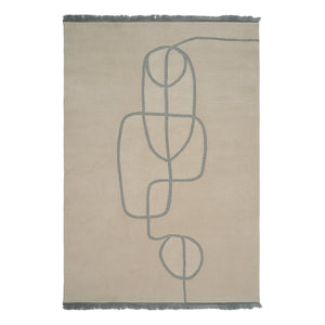 Lineal Flow Wall Rug