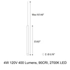 A-Tube Nano Multi-Light Round Pendant Light