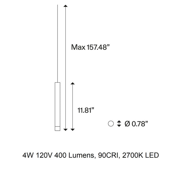 A-Tube Nano Multi-Light Round Pendant Light