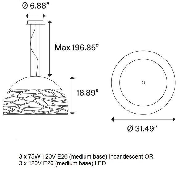 Kelly Dome Pendant Light