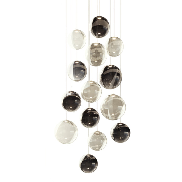 Random Solo Multi-Light Round Chandelier