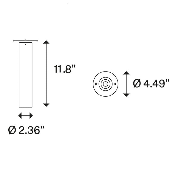 A-Tube Flush Mount