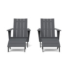 Adirondack Chair with Ottoman Bundle