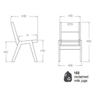 Alfresco Dining Table 72, Bench and Chairs Set