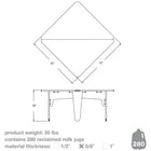 BBO2 Table and Four Chairs Bundle