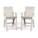 Lollygagger Hi-Rise Chairs with Curved Attached Table