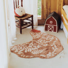 Chicken Washable Rug