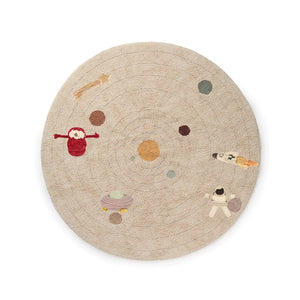 Washable Solar System Play Rug