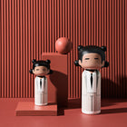 Jean-Michel Basquiat Three-Point-Crown Kokeshi Doll