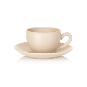 Milk Cup With Saucer (Set of 4)