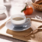 Milk Cup With Saucer (Set of 4)