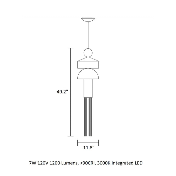 Nappe XL1 LED Pendant Light