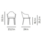 Lea Deluxe P M TS Dining Armchair