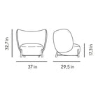 Mys AP M TS Lounge Armchair