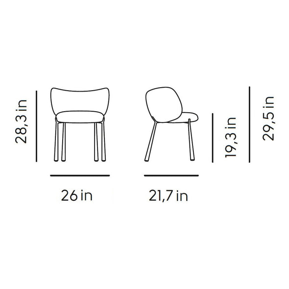 Mys P M TS Dining Armchair