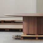 Monoplauto Oval Dining Table