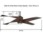 Artemis IV LED Ceiling Fan