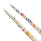 Celestial Hand-Painted Taper Candle (Set of 4)