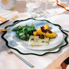 Colorblock Embroidered Linen Placemat (Set of 4)