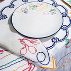 Fête Embroidered Linen Placemat (Set of 4)