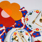 Floral Linen Patchwork Placemat (Set of 4)