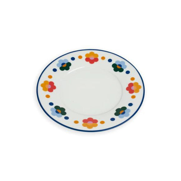 Floral Salad Plate (Set of 4)