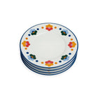 Floral Salad Plate (Set of 4)