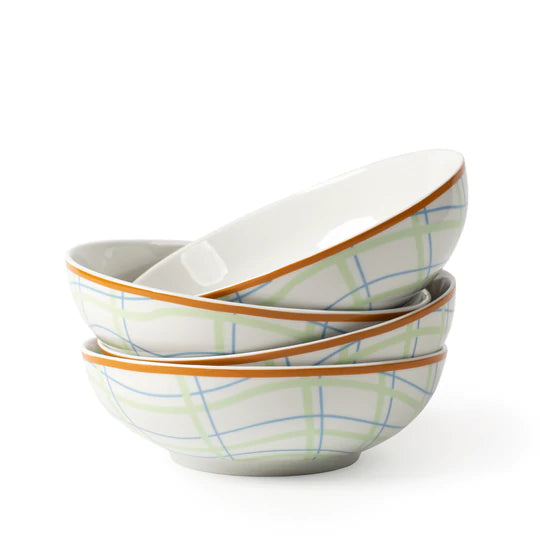 Grid Bowl (Set of 4)