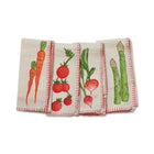 Still Life Embroidered Linen Napkin (Set of 4)