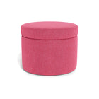 Round Storage Ottoman