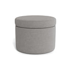 Round Storage Ottoman